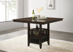 Jaden Casual Espresso Counter  Height Table image