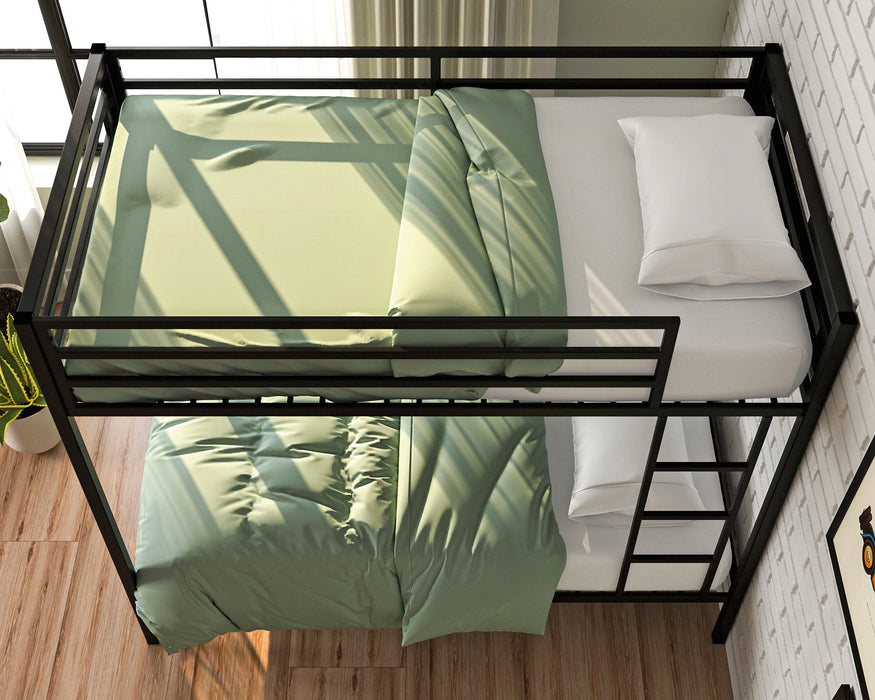 Boulevard Cafe Metal Bunk Bed Black