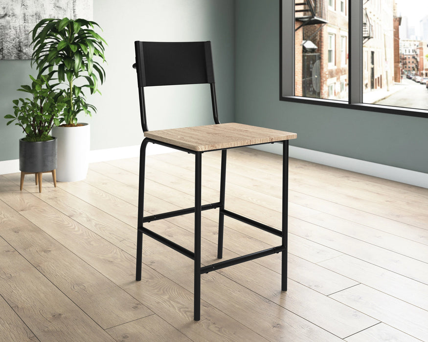 Boulevard Cafe Counter Stool Black 3a