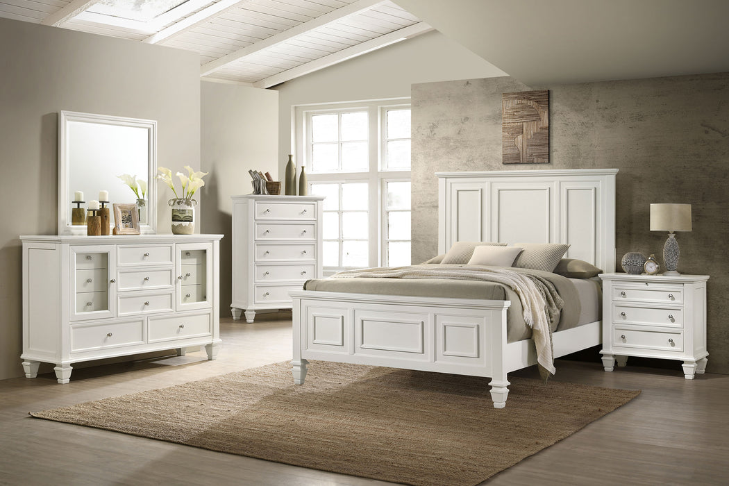 Sandy Beach 4 & 5 Piece Pc Bedroom Set Cal.King & E.King