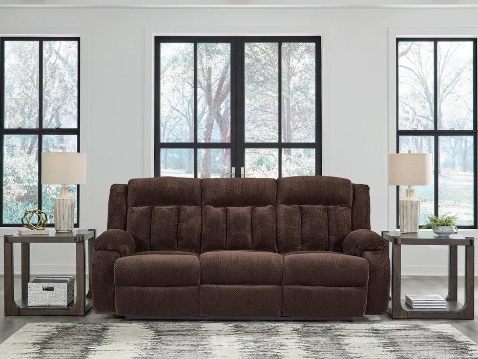 Observation Power Reclining Sofa with Drop Down Table