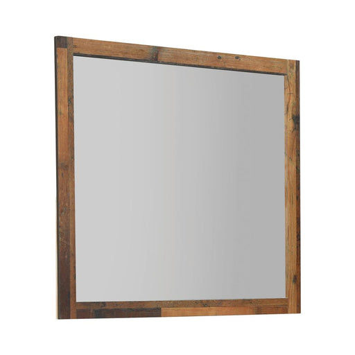 Sidney Square Dresser Mirror Rustic Pine image