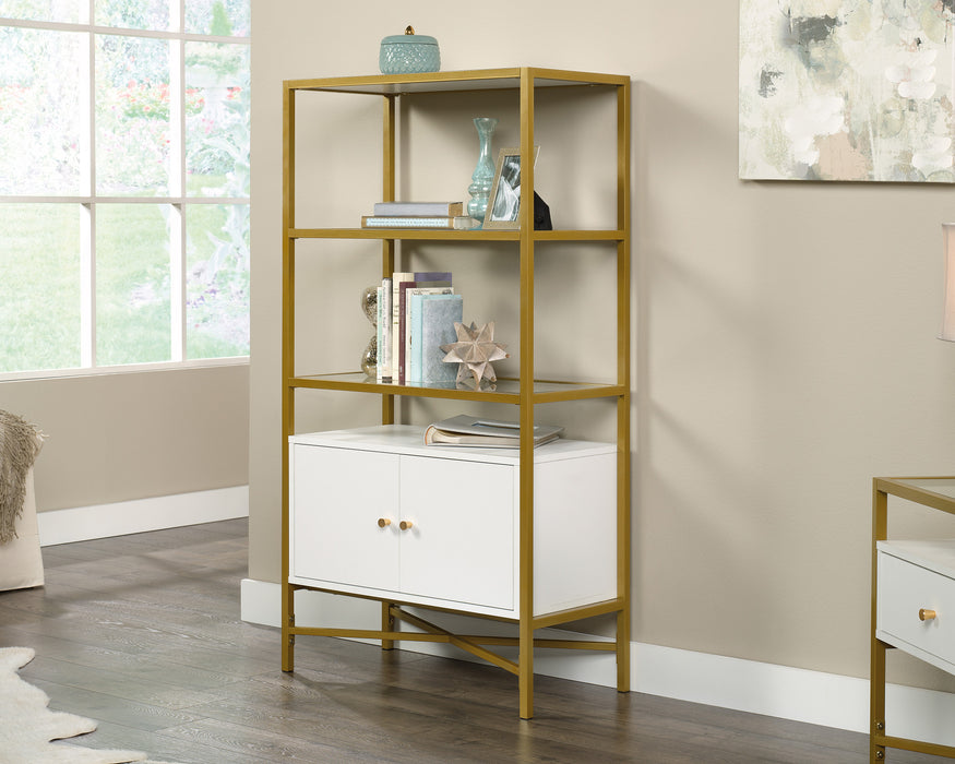 Harper Heights Bookcase W/doors White