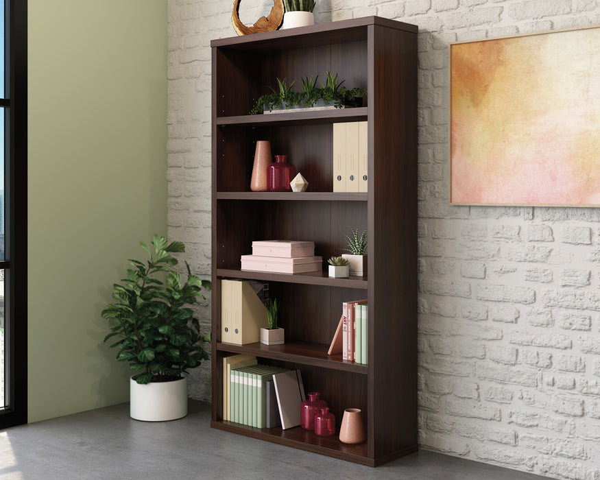 Affirm 36"x66" 5 Shelf Bookcase Ne image