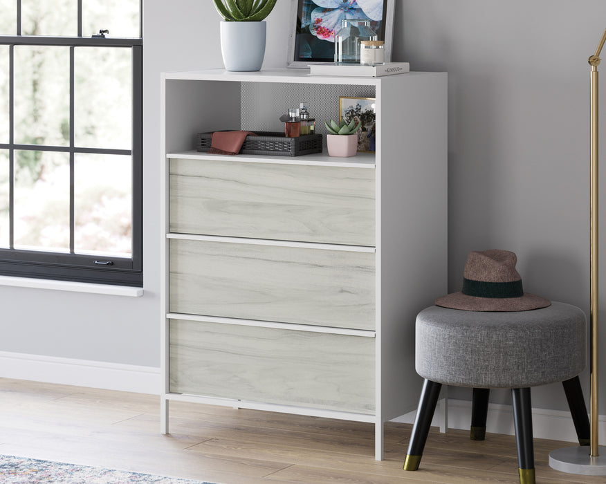 Boulevard Cafe 3-Drawer Chest Wba image