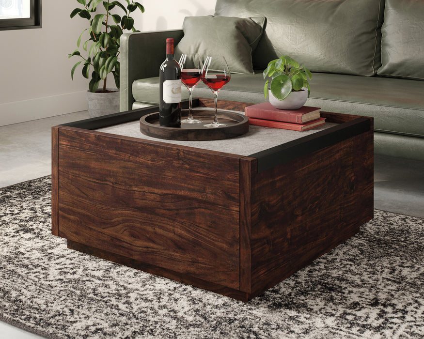 Manhattan Gate Coffee Table Rich Walnut image