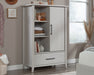 Summit Station Armoire Glacier Oak image