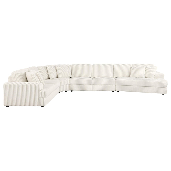 Emberson Upholstered Modular Sectional Sofa Ivory
