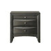 Crown Mark Emily Nightstand in Grey image