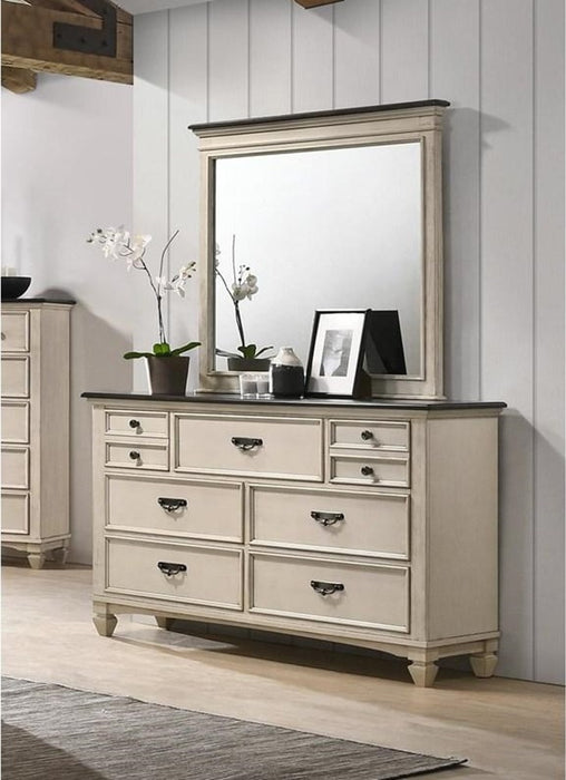Crown Mark Sawyer Mirror in Two-Toned