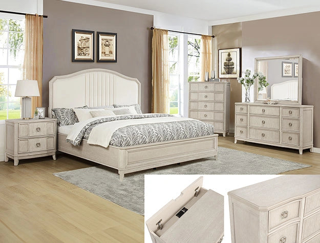 Napoli Night Stand W/Usb