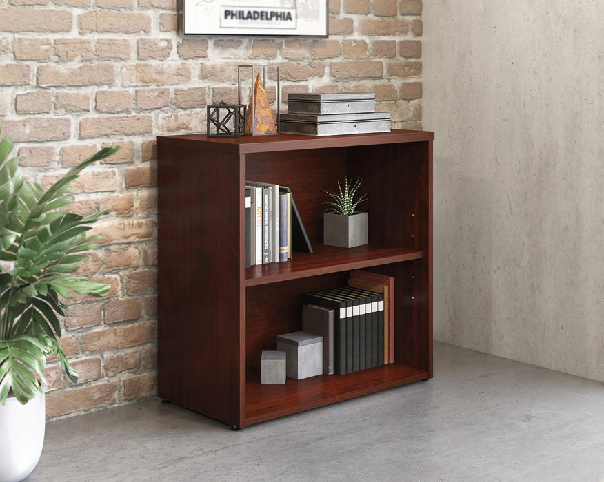 Affirm 2 Shelf Bookcase Classic Cherry