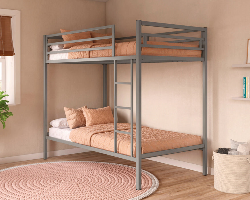 Boulevard Cafe Metal Bunk Bed Grey