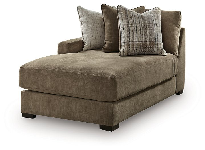 Camellia-Court Double Chaise Sectional