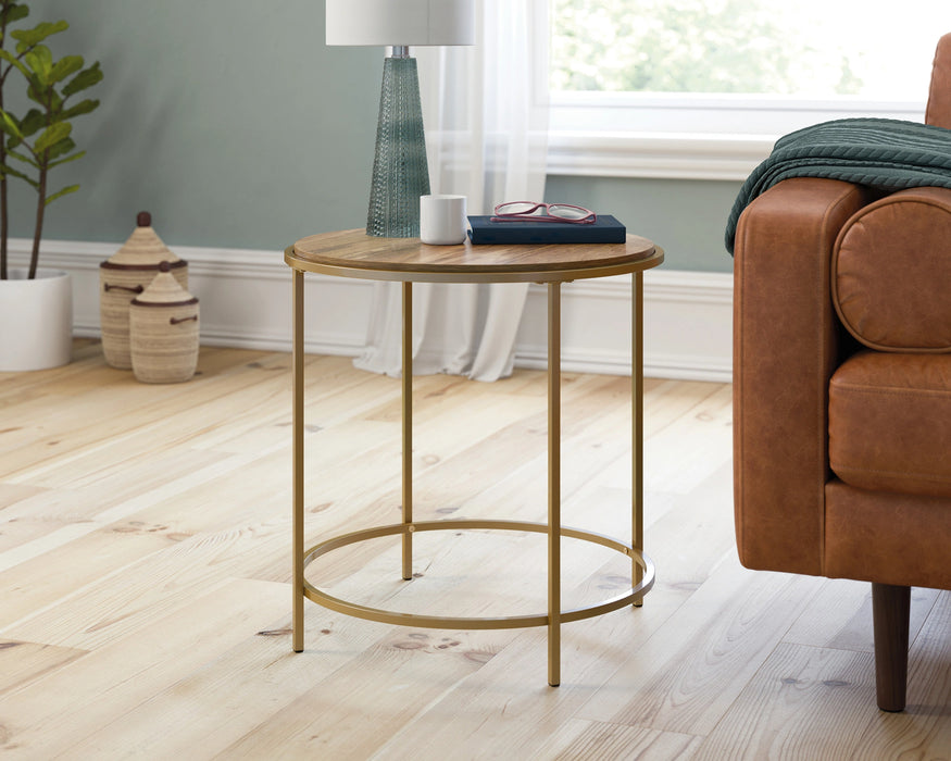 Int Lux Side Table Round Sindoori Mango