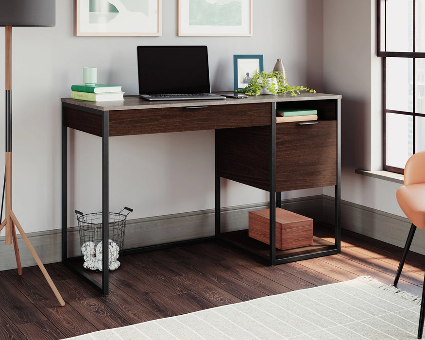International Lux Single Ped Dsk Deco St
