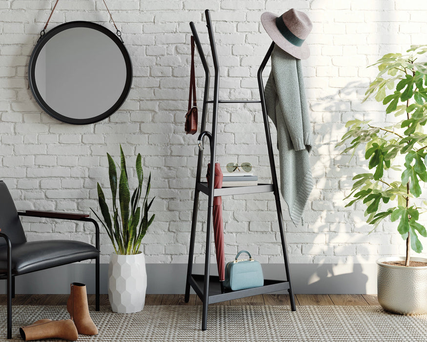 Boulevard Cafe Coat Tree With Shelves 3a