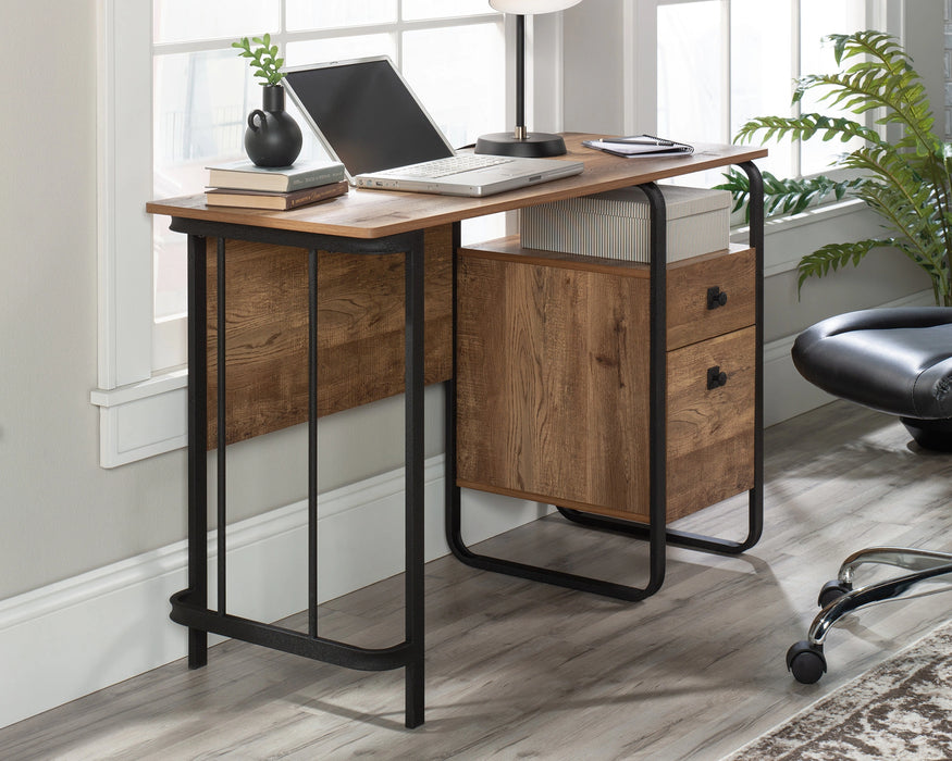 Station House Desk Etched Oak