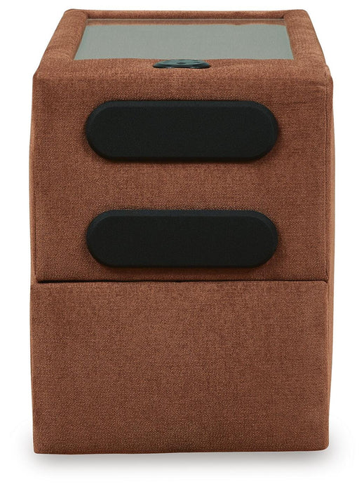 Modmax Balanced Sectional with Audio and Storage Consoles