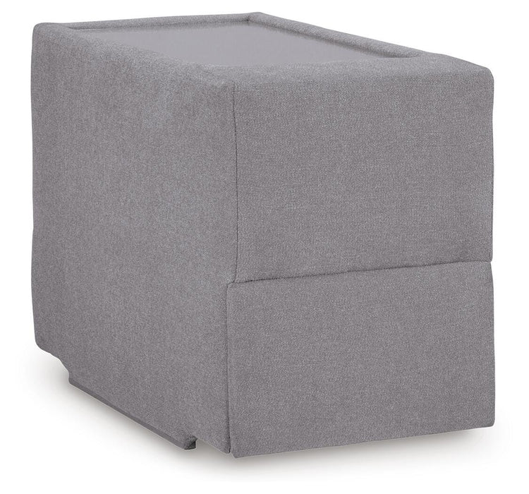Modmax Balanced Sectional with Audio and Storage Consoles