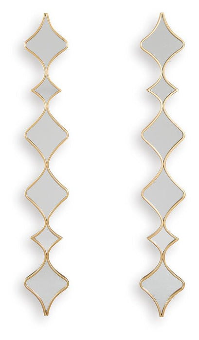 Harriswood Accent Mirror Set (Set of 2)
