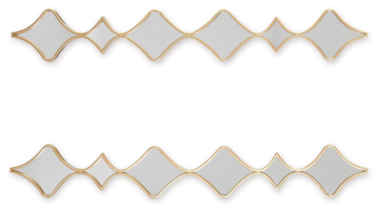 Harriswood Accent Mirror Set (Set of 2)