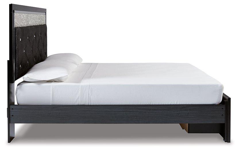 Kaydell Upholstered Panel Storage Bed