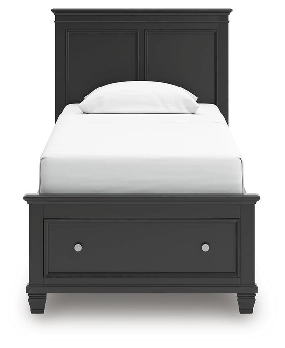 Lanolee Panel Storage Bed