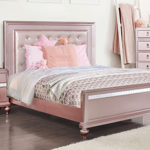 Ariston Rose Pink Full Bed image