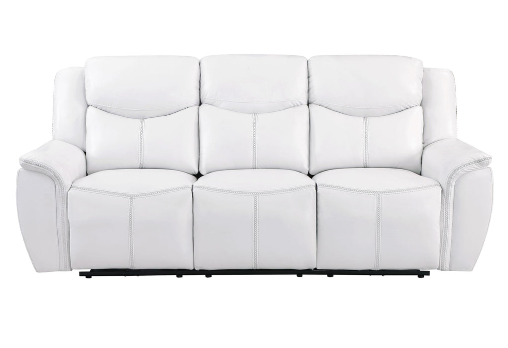 U5987 BLANCHE WHITE POWER RECLINING SOFA image