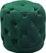 Harper Green Velvet Ottoman/Stool image