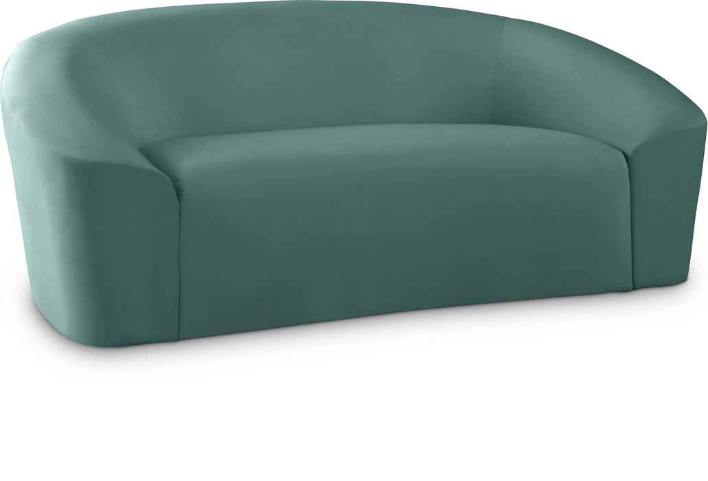 Riley Mint Velvet Loveseat image