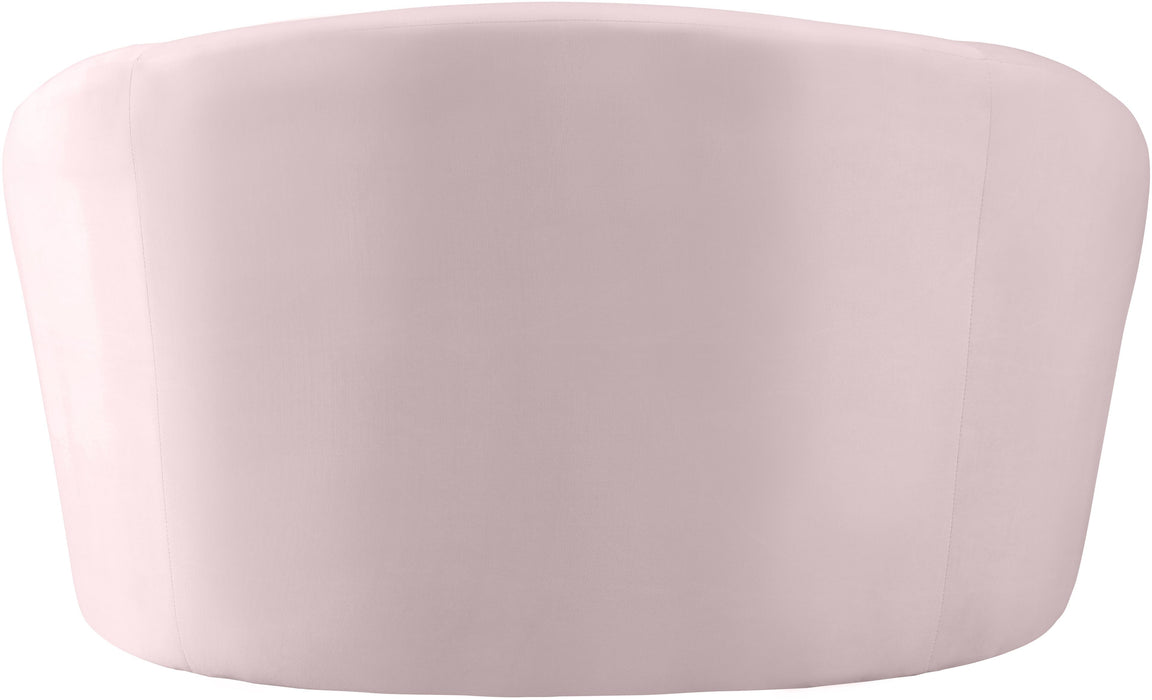 Riley Pink Velvet Chair