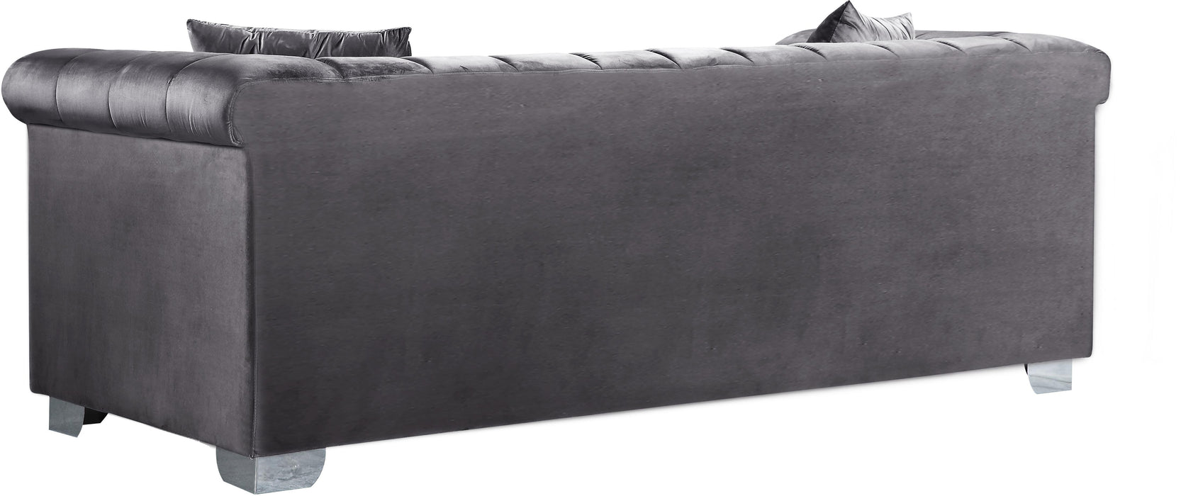 Kayla Grey Velvet Sofa