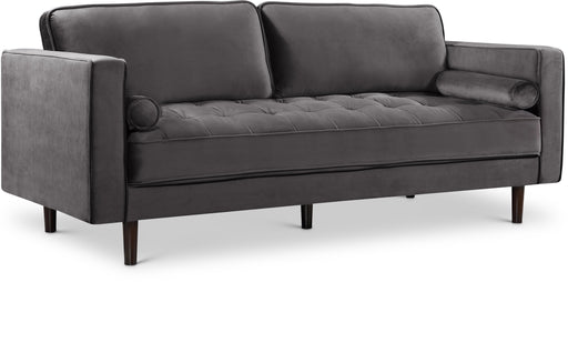 Emily Grey Velvet Sofa image