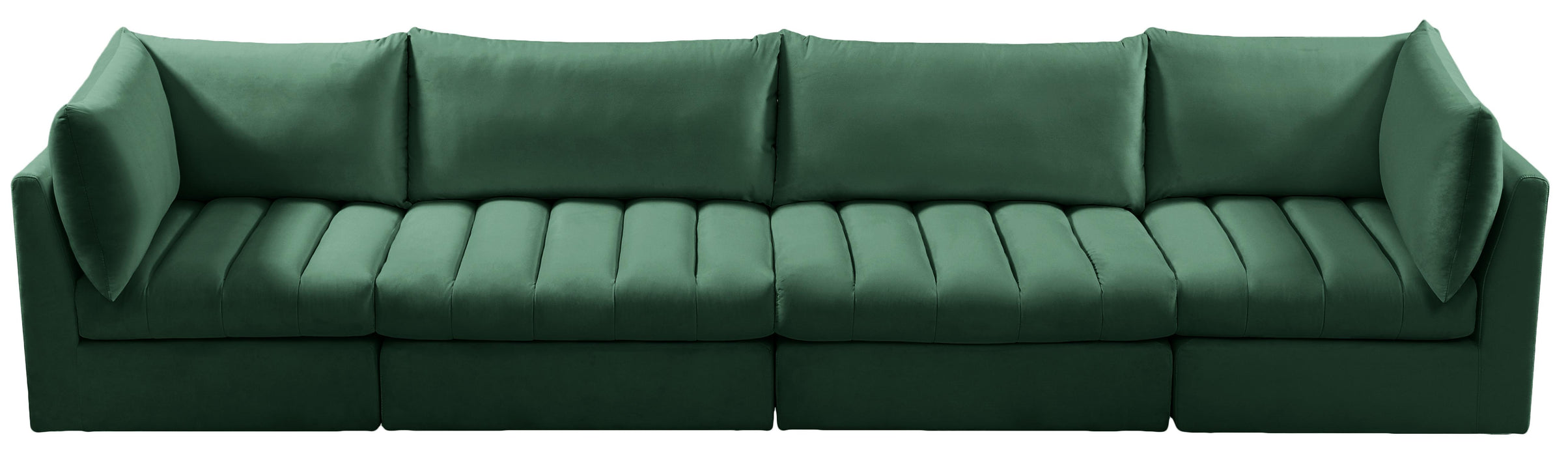 Jacob Green Velvet Modular Sofa