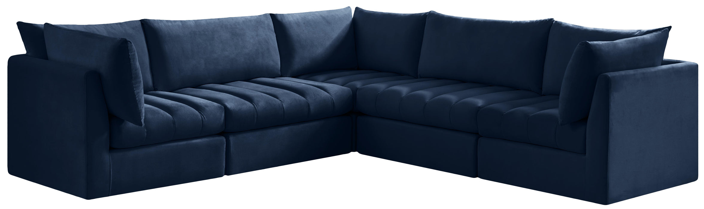 Jacob Navy Velvet Modular Sectional