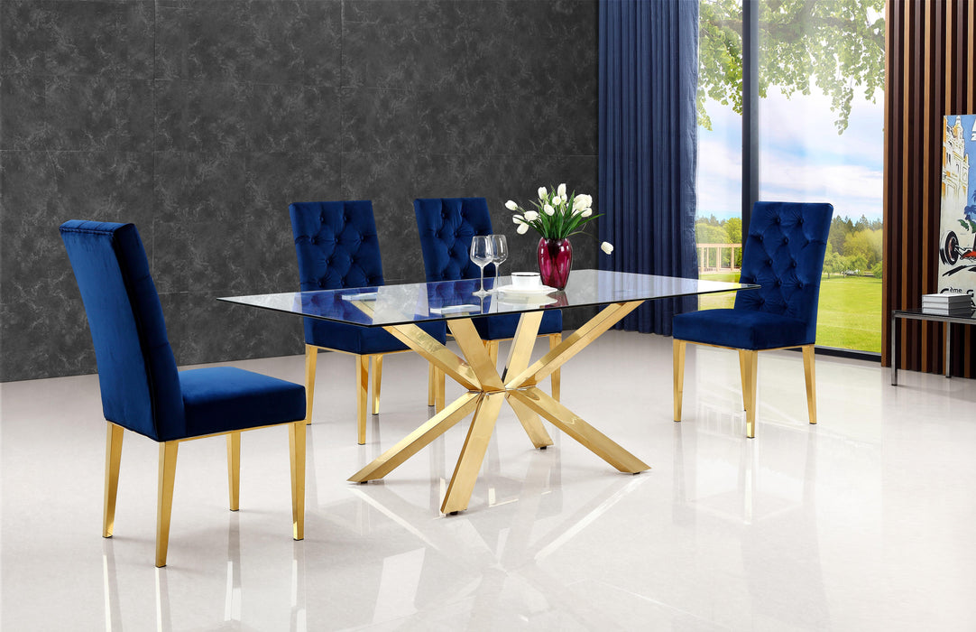 Capri Gold Dining Table