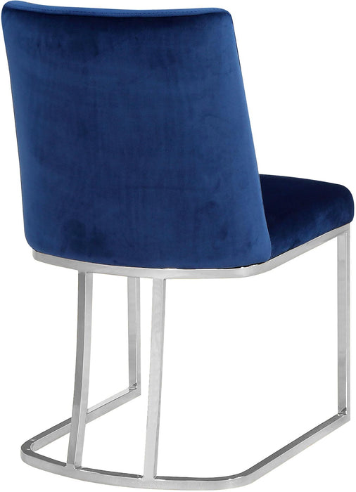 Heidi Navy Velvet Dining Chair