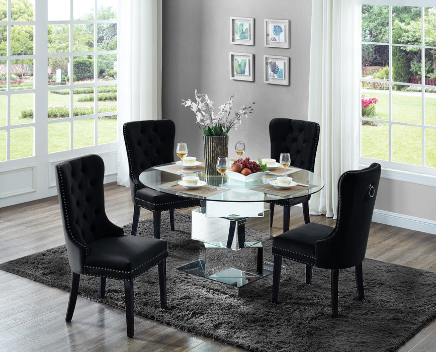 Haven Chrome Dining Table