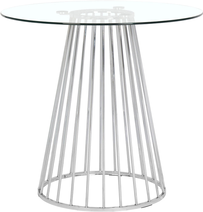 Gio Chrome Counter Height Table image