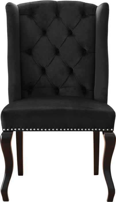 Suri Black Velvet Dining Chair