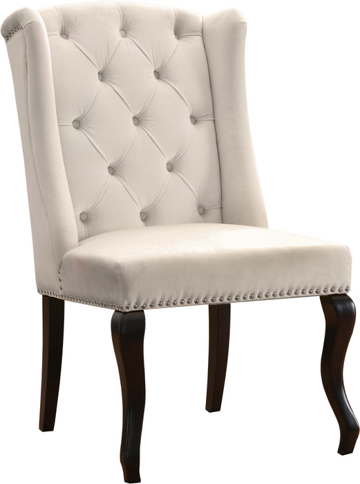 Suri Cream Velvet Dining Chair