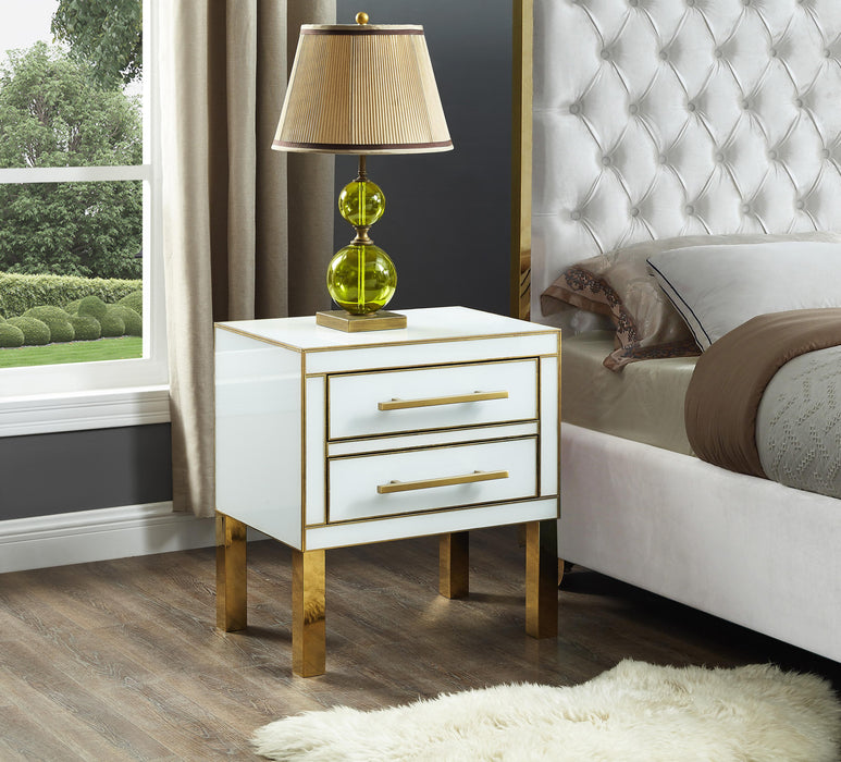 Gigi White Side Table