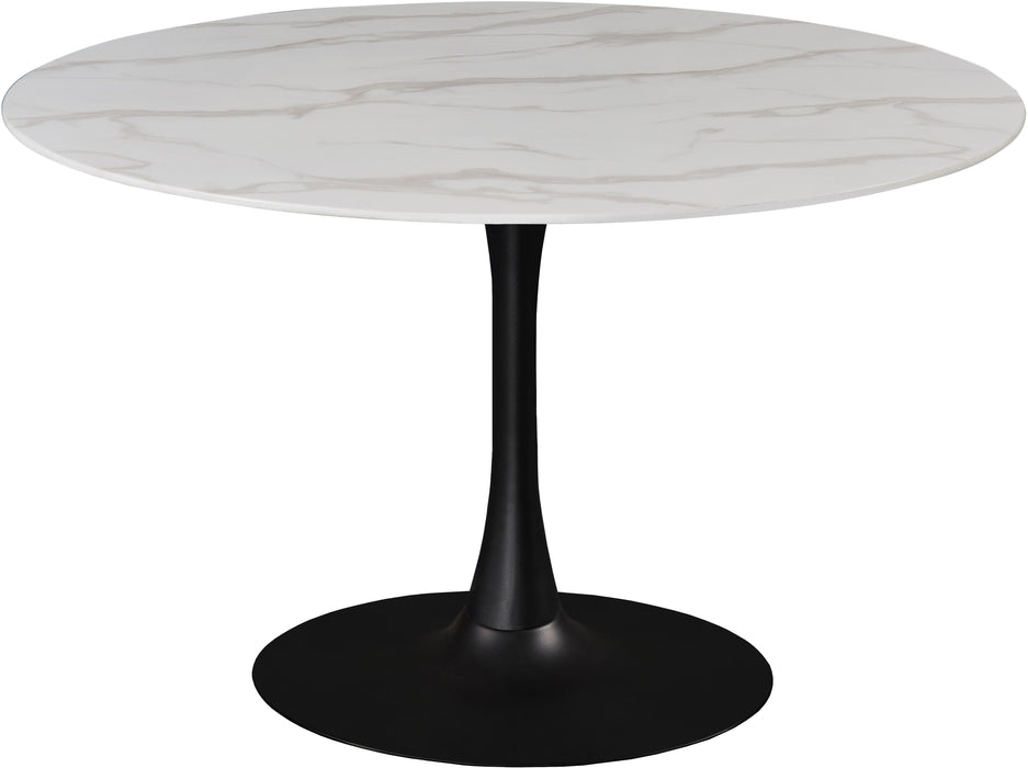 Tulip Matte Black Dining Table image