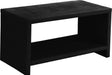 Cleo Black Velvet Night Stand image