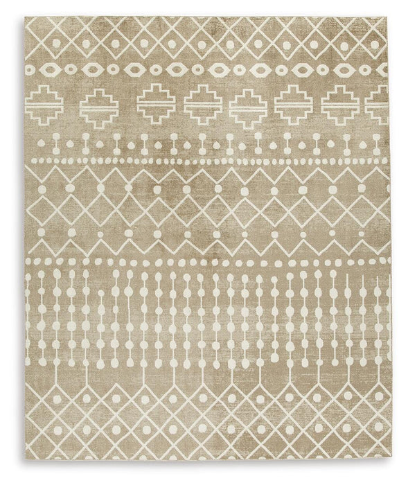 Bunchly 7'10" x 10'3" Washable Rug