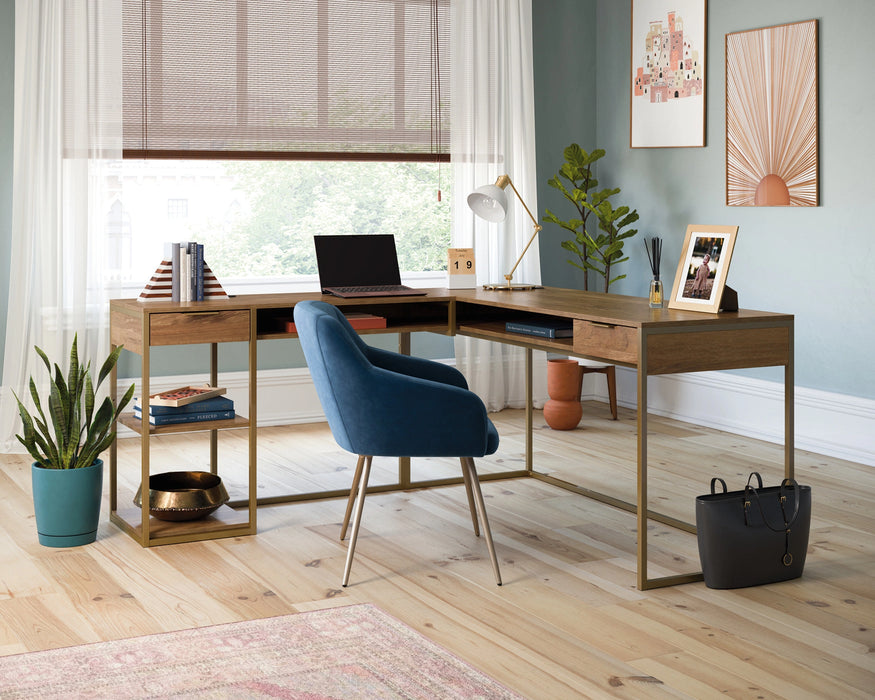 International Lux L-Desk Sindoori Mango