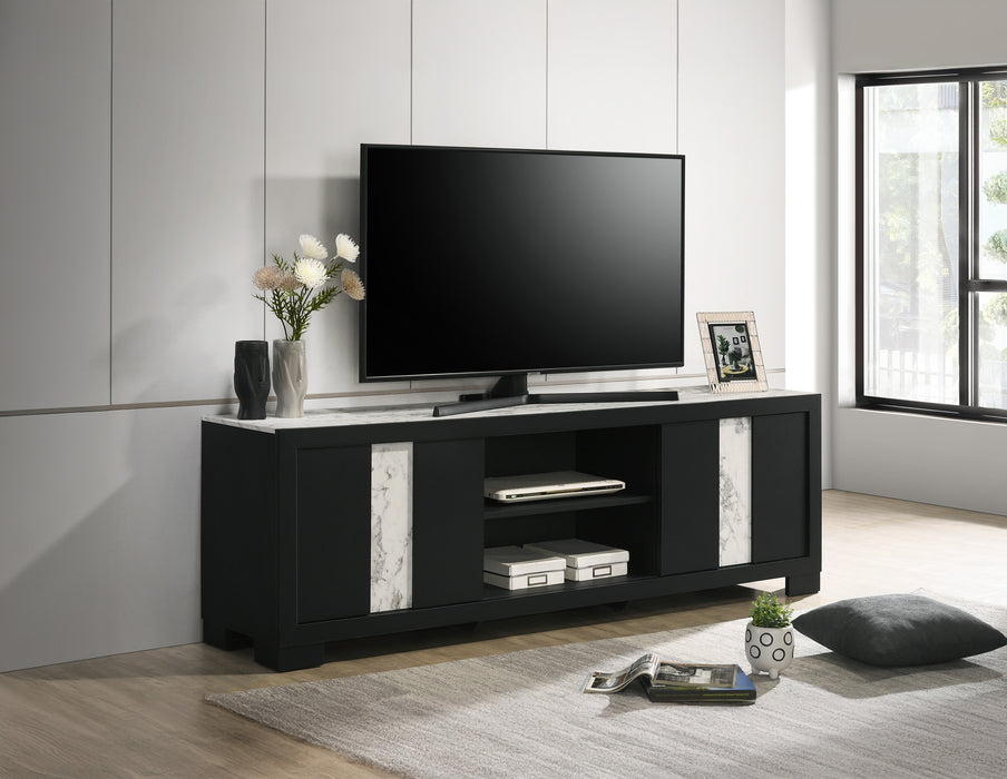 RANGLEY TV STAND - BLACK