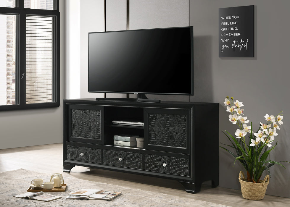 LYSSA TV STAND - BLACK